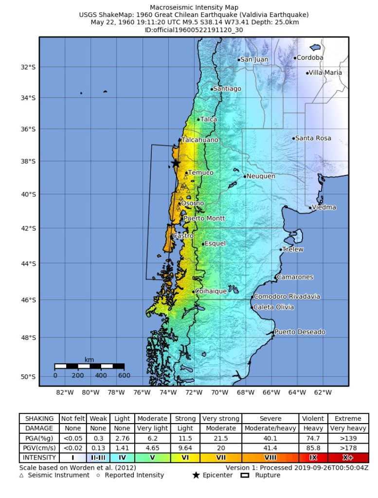 VALDIVIA 1960