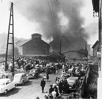 Disastro di Marcinelle (BELGIO)  del 1956