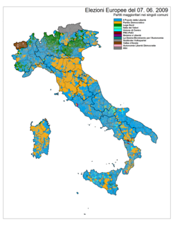 Elezioni europee del 2009 in Italia
