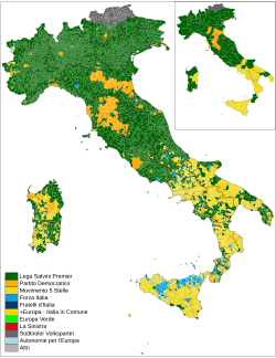 Elezioni europee del 2019 in Italia