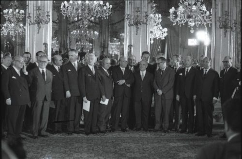 3° GOVERNO FANFANI (Dal 26 luglio 1960 al 21 febbraio 1962)  (durata : giorni 575)