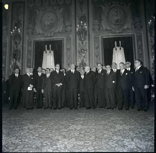 3° GOVERNO MORO (Dal 23 febbraio 1966 al 24 giugno 1968)  (durata : giorni 852)