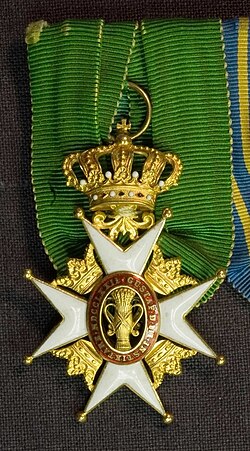 Ordine di Vasa (1772-1974 QUIESCENTE)