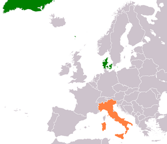 Relazioni bilaterali tra Danimarca e Italia