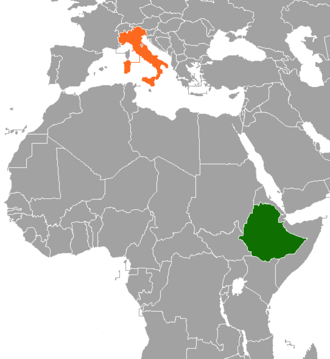 Relazioni bilaterali tra Etiopia e Italia