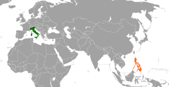 Relazioni bilaterali tra Italia e Filippine